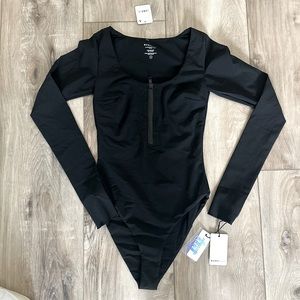 🆕 Free People X BumpSuit Crawford Surf One-Piece in Black (Noir)
